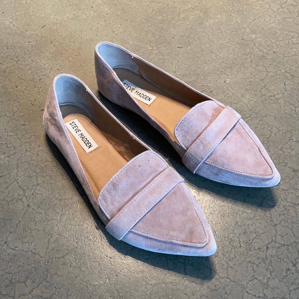 Steve Madden suede flats